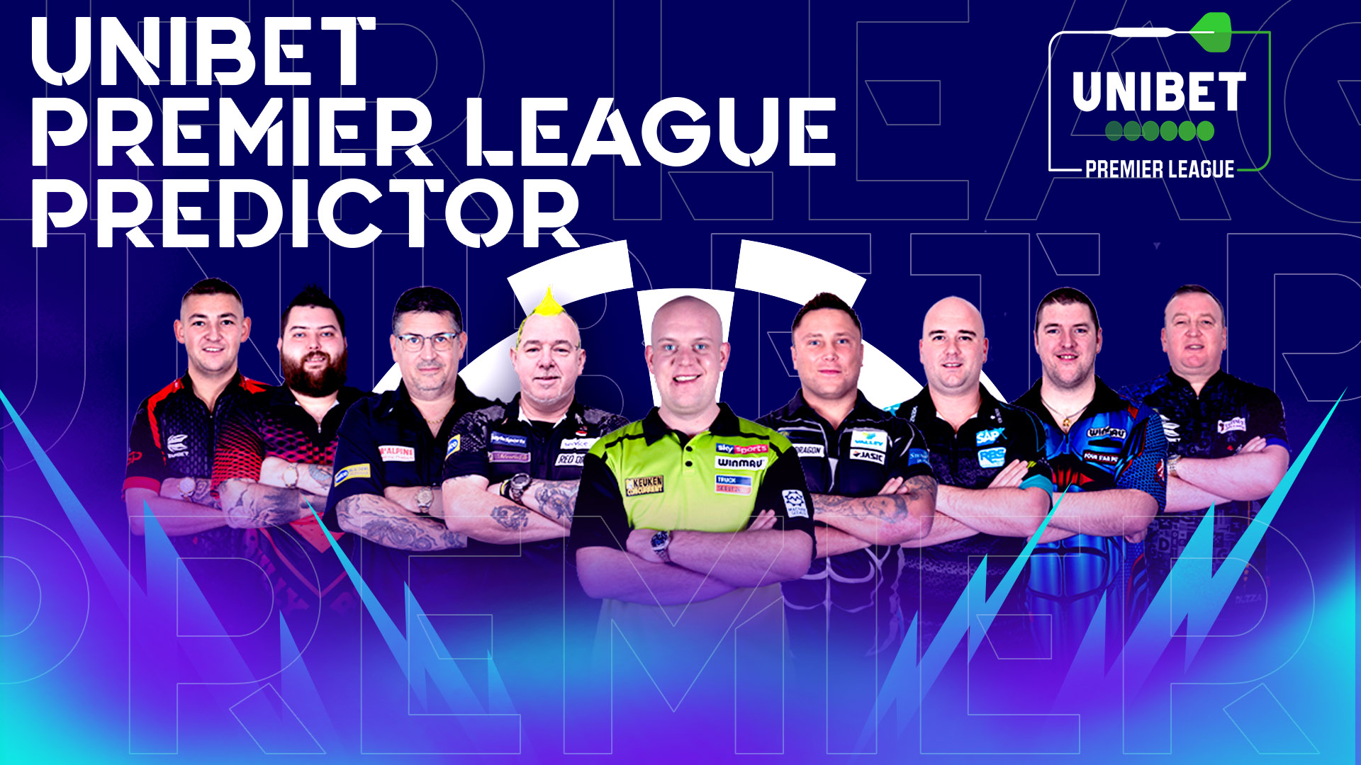 Unibet Premier League Predictor Final standings PDC